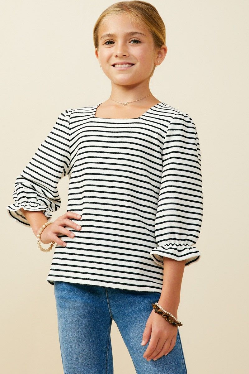 Genevieve Striped Top