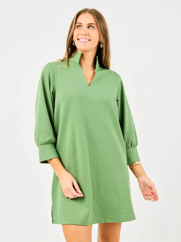 Mary Square Green Hadley Dress