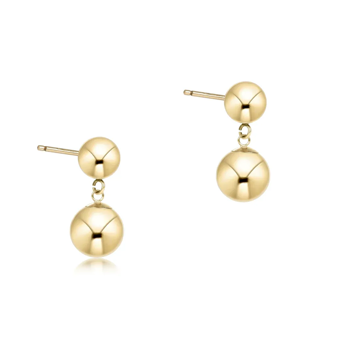 enewton Classic 8mm Ball Drop Stud - Gold