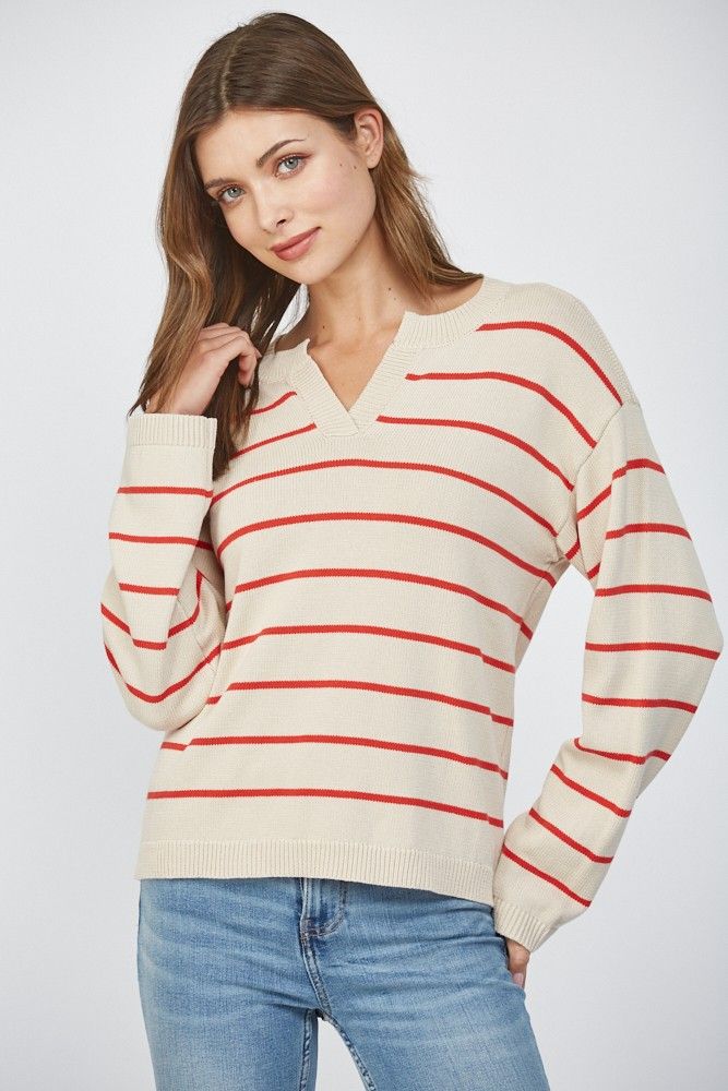 Effortless Stripe Sweater