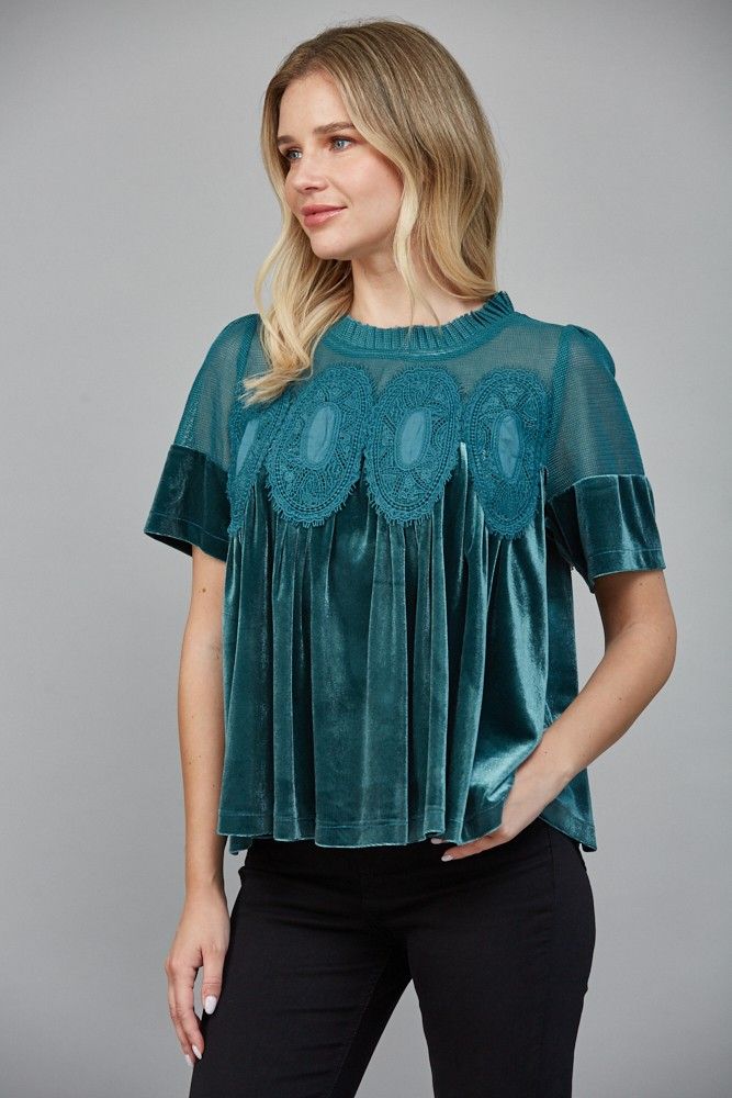 Hope Of It All Lace Top