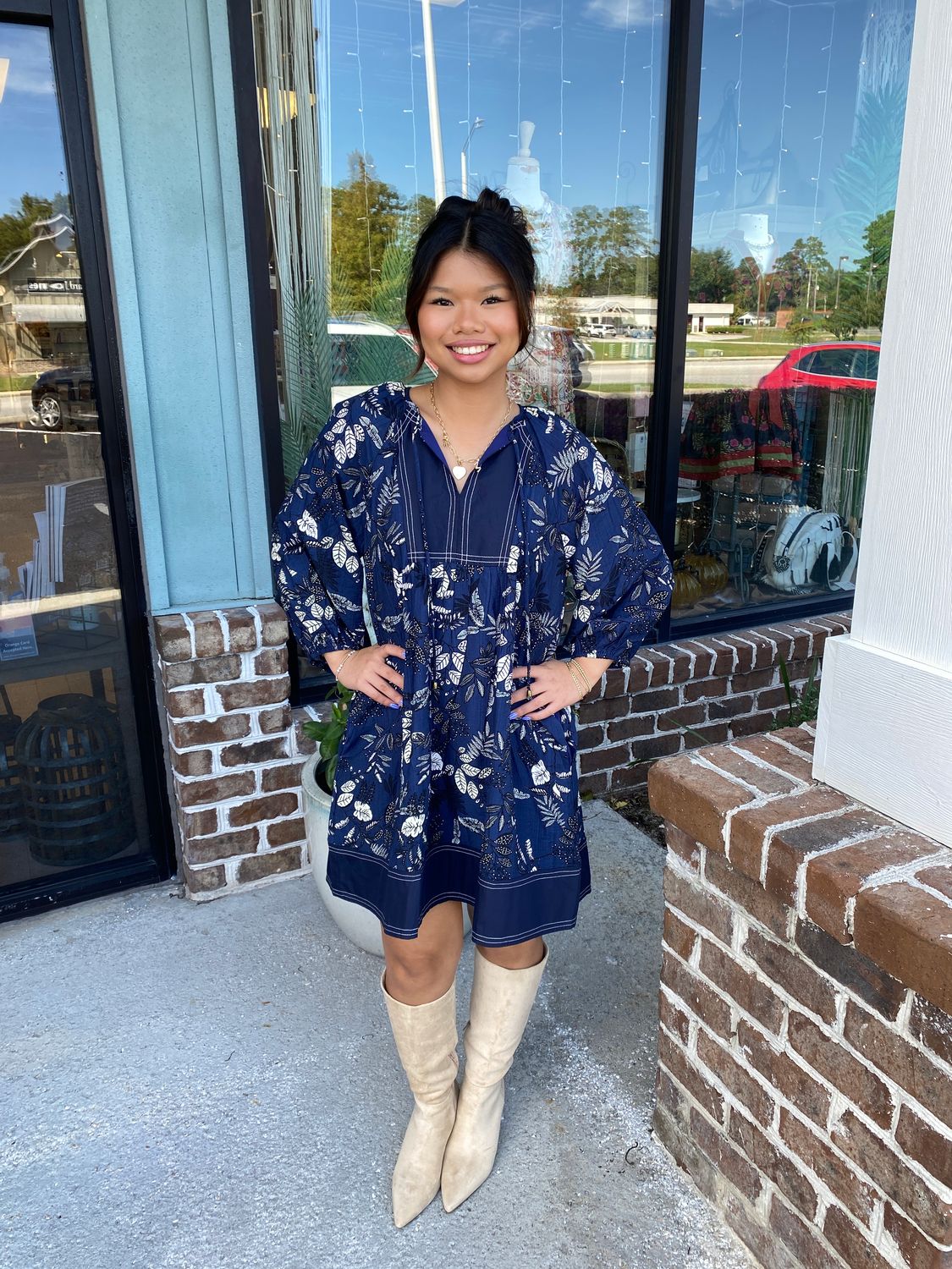 Moving Freely Through The Day Dress