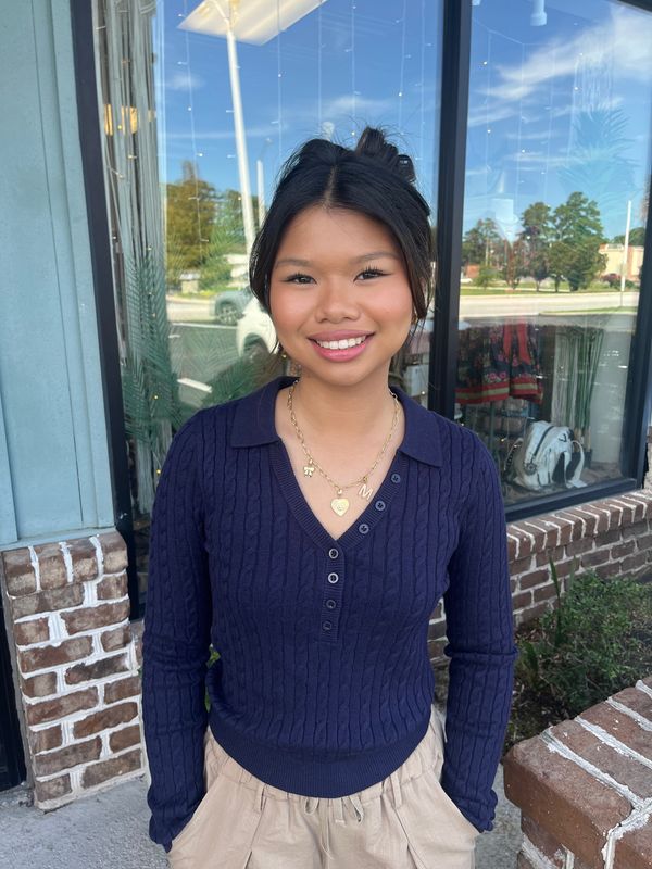 Retro Comfort Woven Top