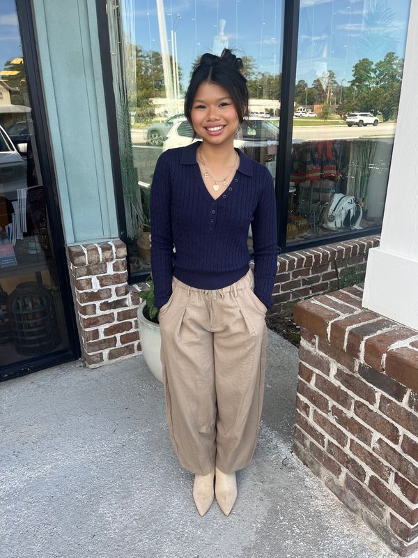 Ready For Anything Woven Barrel Pant