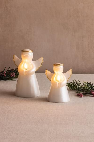 Mud Pie Angel Flameless Candle
