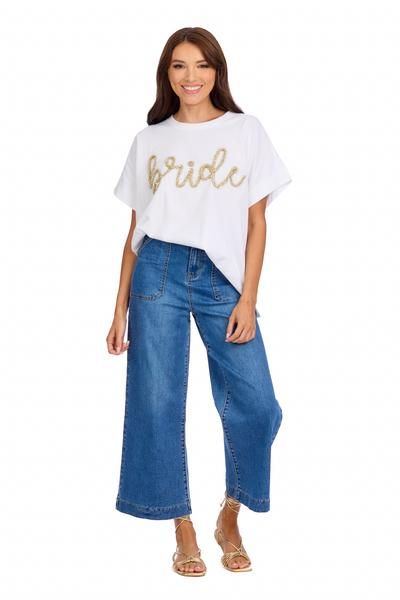 Mud Pie Bride Sparkle Top