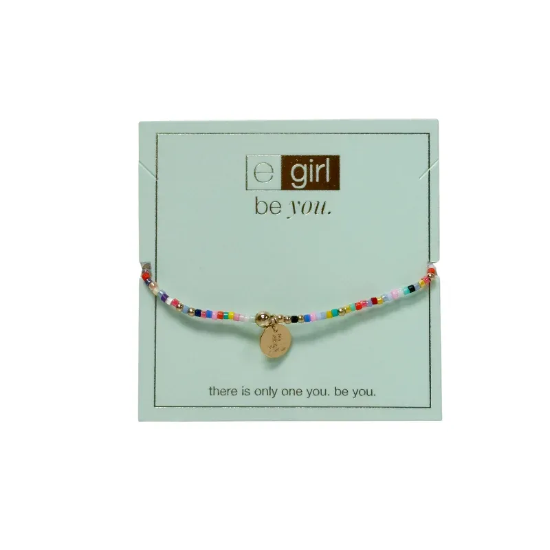 enewton egirl Hope Unwritten Bracelet - Hot Mess - Be You. Small Gold Disc