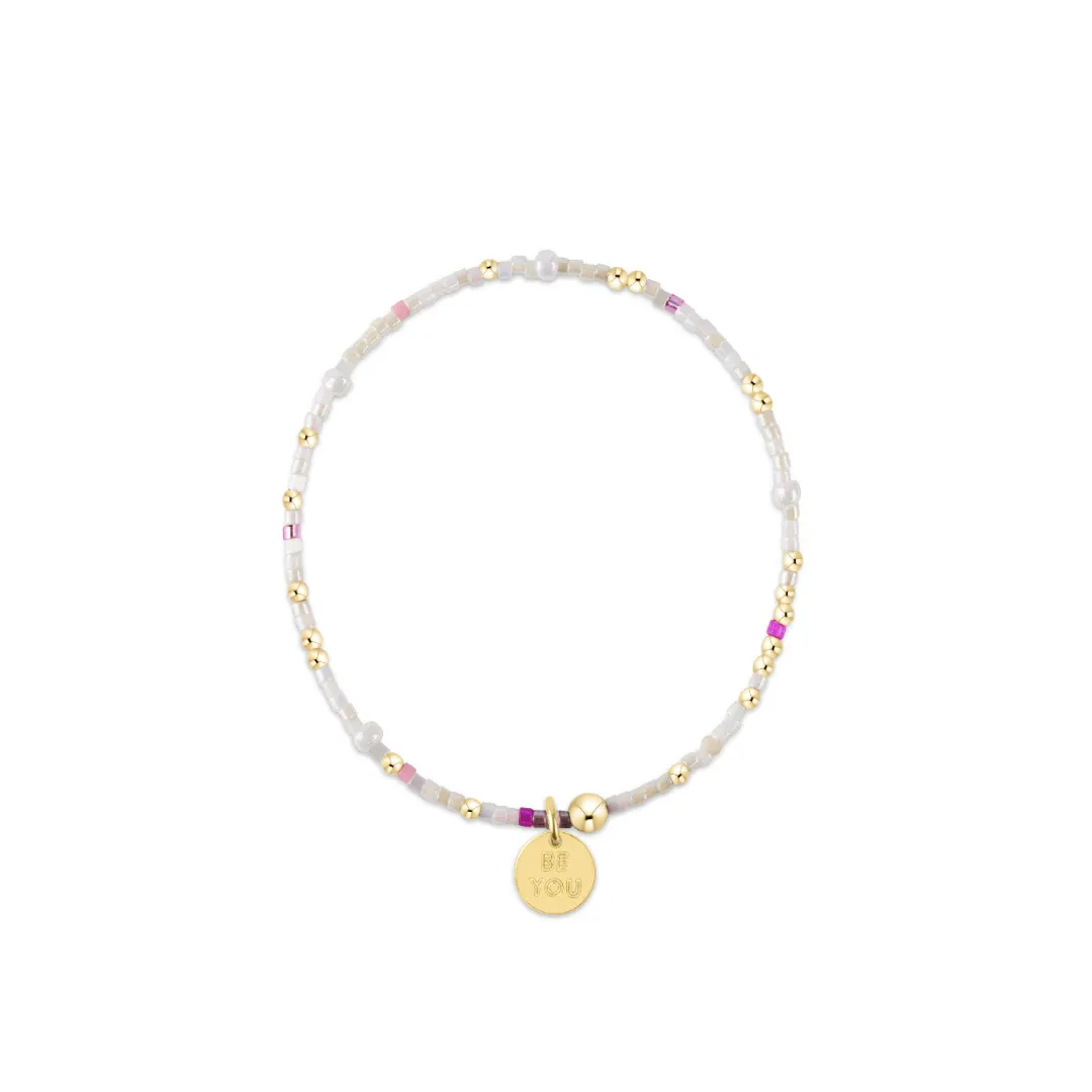 enewton egirl Hope Unwritten Bracelet - With Sprinkles On Top - Be You. Small Gold Disc