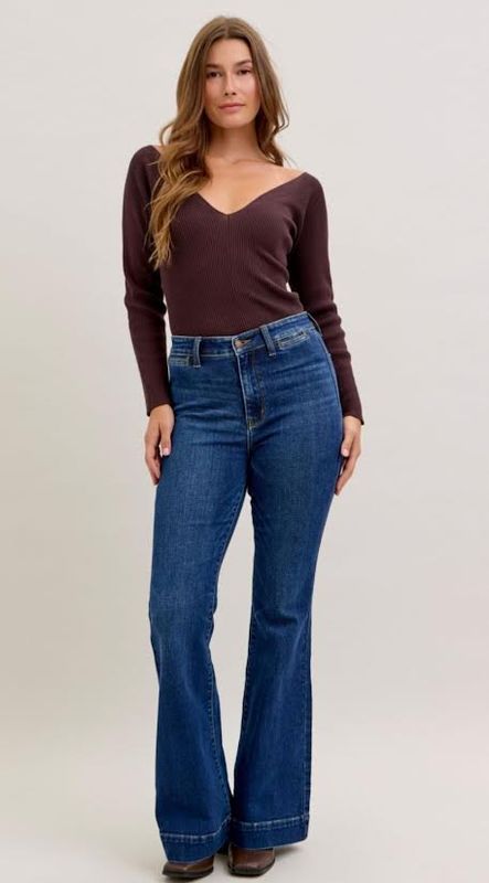 Judy Blue Bliss HW Trouser Flare