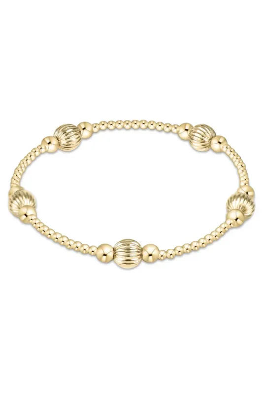 enewton Purpose Dignity 6mm Bead Bracelet - Gold