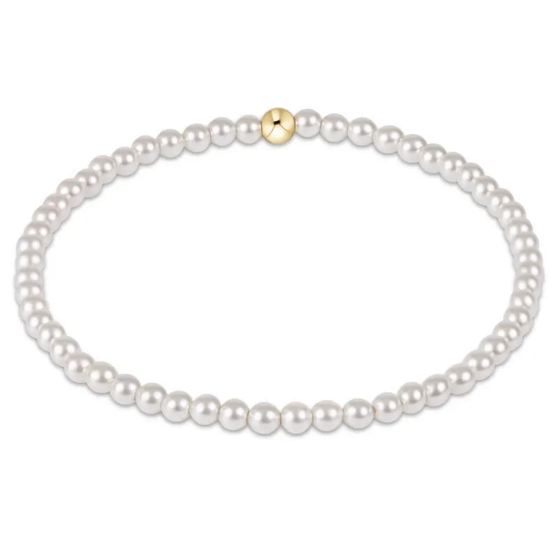 enewton Classic Pearl 3mm Bead Bracelet