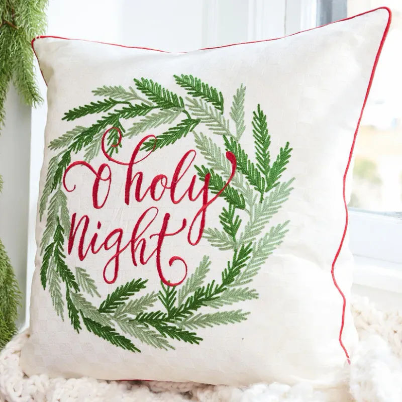 Mary Square O Holy Night Square Pillow