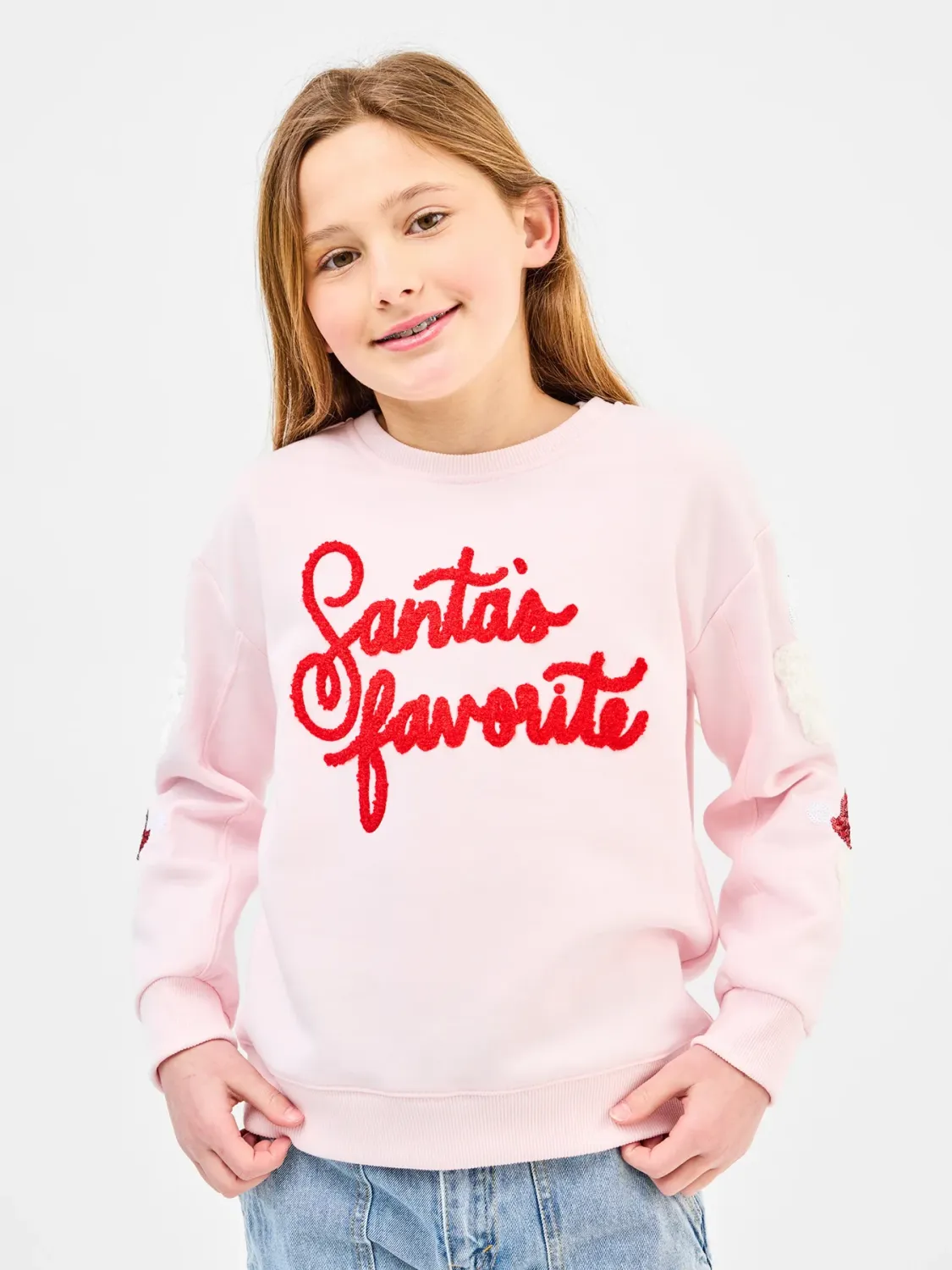 Mary Square Santas Favorite Sarah Sweatshirt (Y)