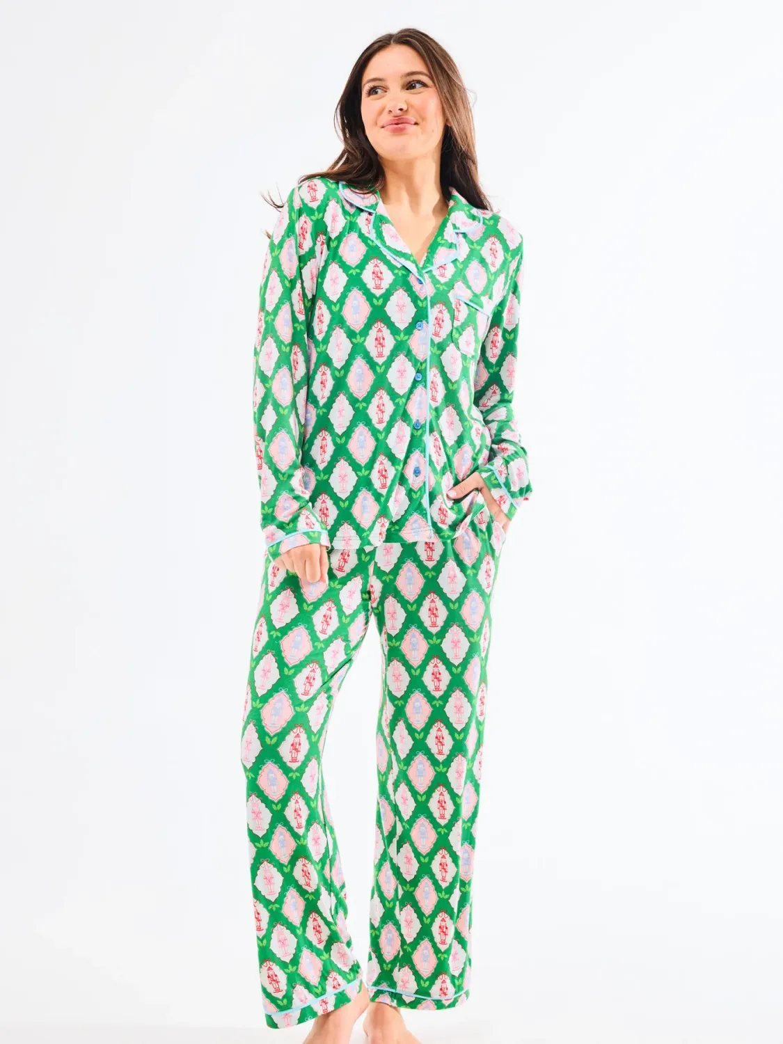 Mary Square Christmas Calvary Charlotte Pant Set