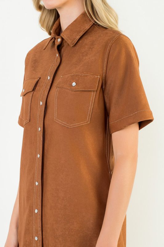 No Better Way Suede Dress