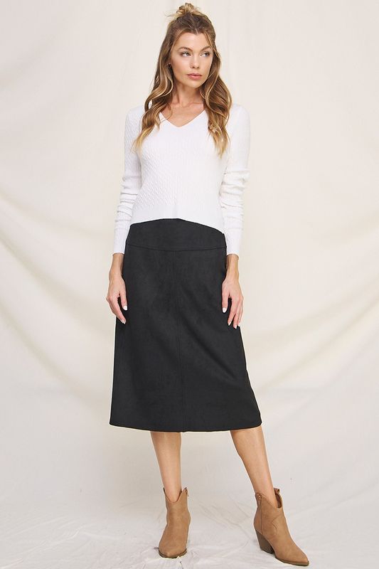 That's My Call Midi Skirt
