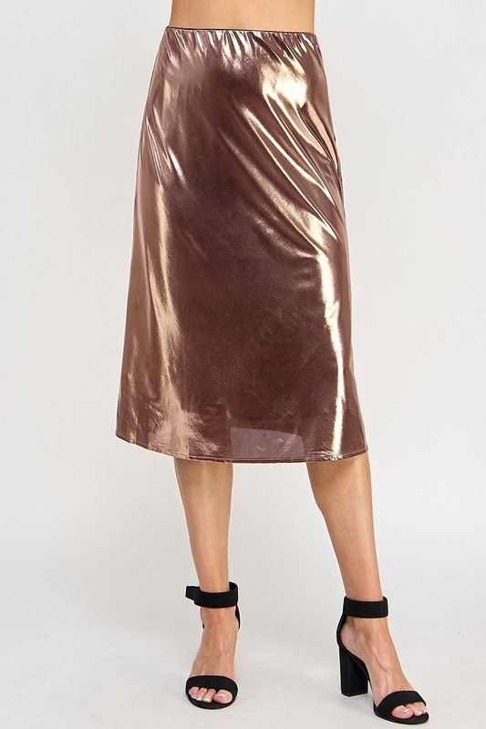 Worth The Mention Midi Skirt