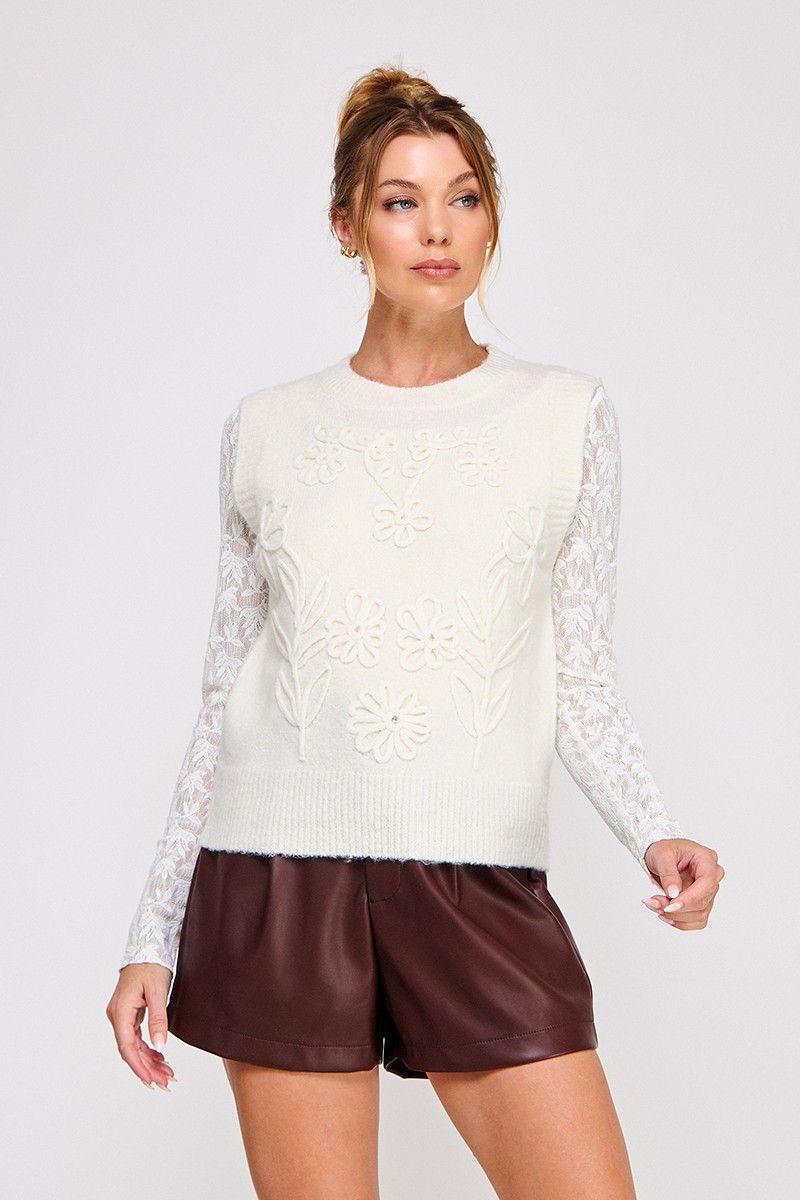 Plans Are Made Sweater Vest