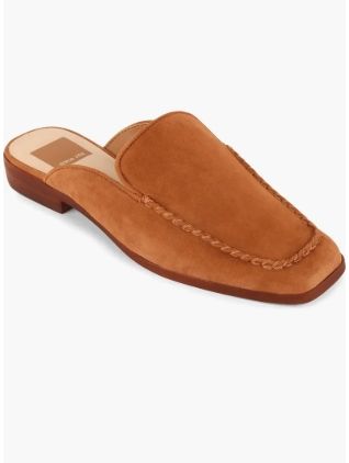 Dolce Vita Bradly Brown Suede Slip-on Mule