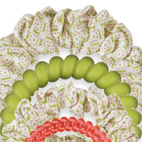 TeleTies Laura Park Mix Pack Hair Ties - 4pk