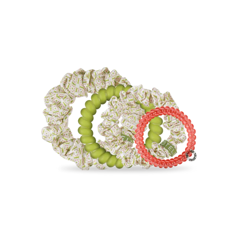 TeleTies Laura Park Mix Pack Hair Ties - 4pk