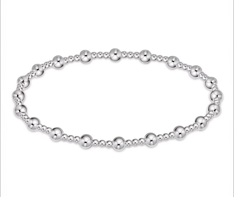 enewton Classic Sincerity Pattern 5mm Bead Bracelet - Sterling