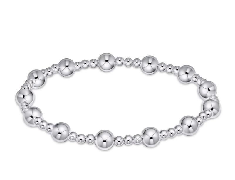 enewton Classic Sincerity Pattern 6mm Bead Bracelet - Sterling