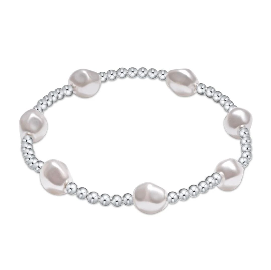 enewton Extends - Admire Sterling 3mm Bead Bracelet - Pearl