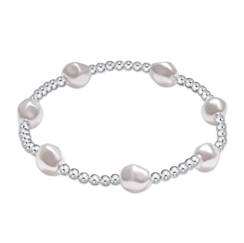 enewton Extends - Admire Sterling 3mm Bead Bracelet - Pearl