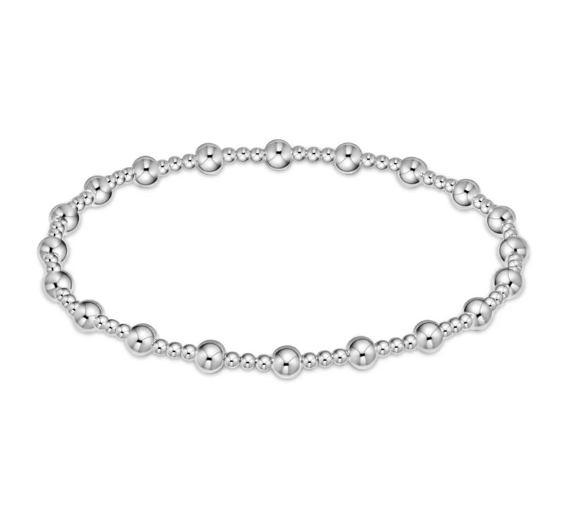 enewton Extends - Classic Sincerity Pattern 4mm Bead Bracelet - Sterling