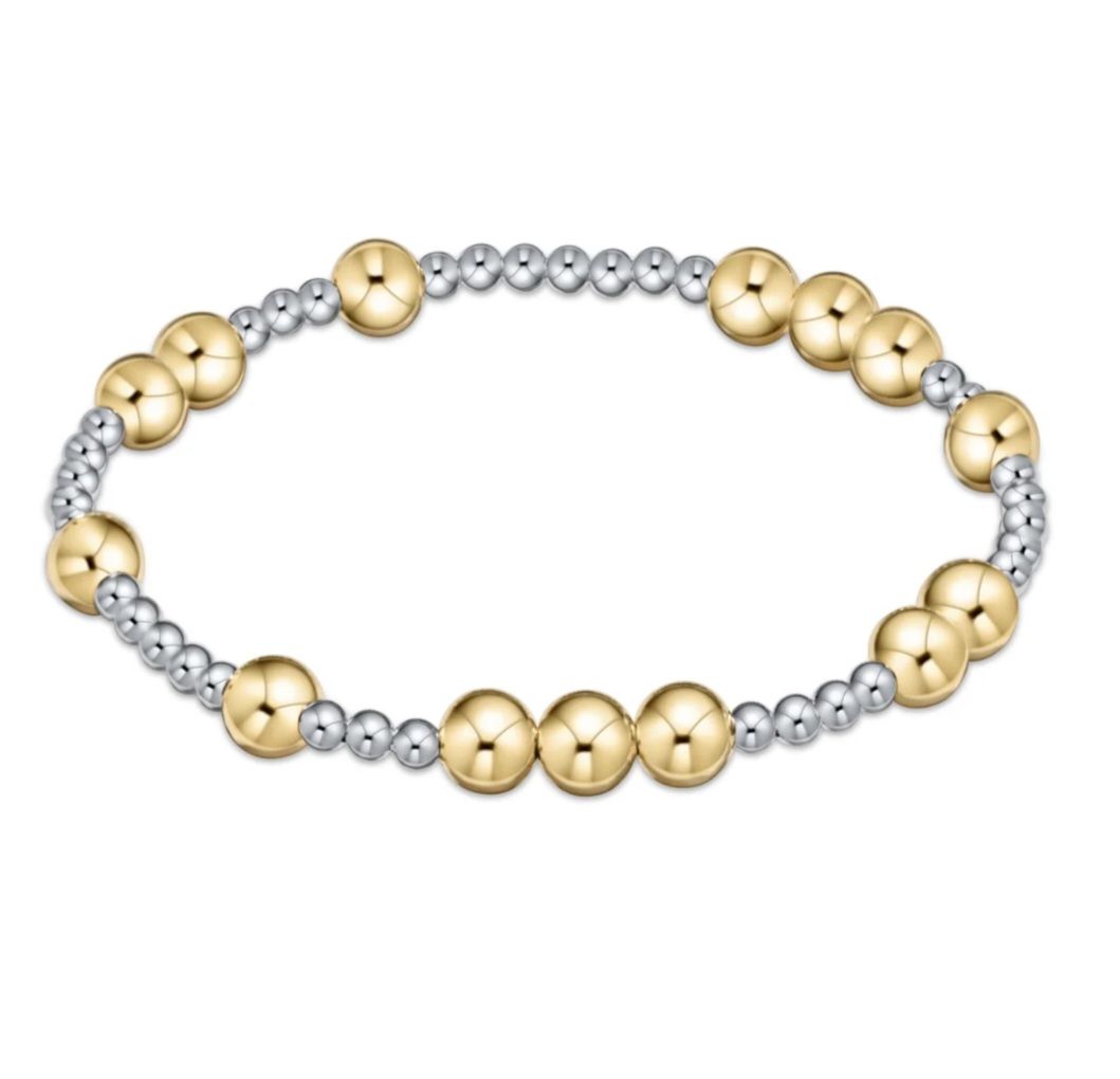 enewton Extends - Hope Unwritten 6mm Bead Bracelet - Mixed Metal