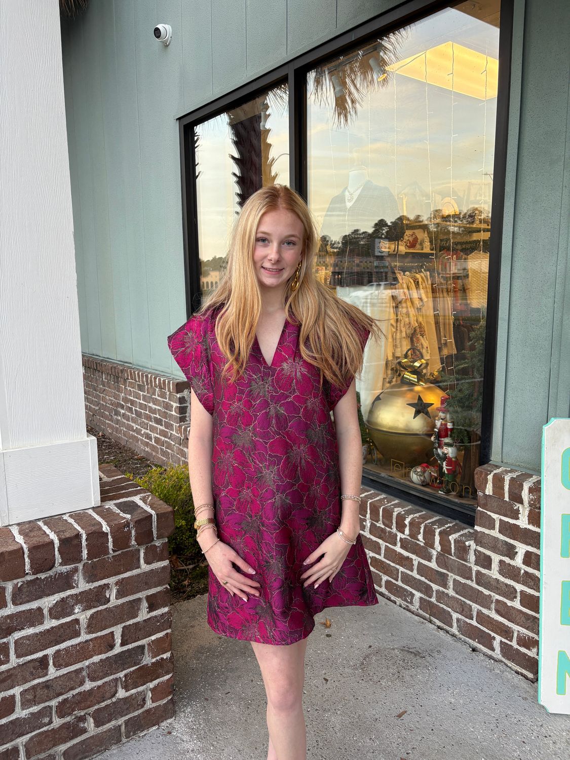 Always On Point V-neck Dress