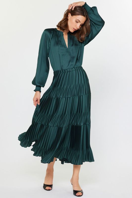 Making A Statement Tiered Skirt