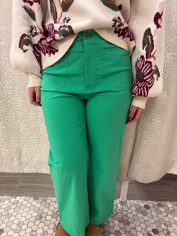 Out of the Ordinary Linen Ankle Pant