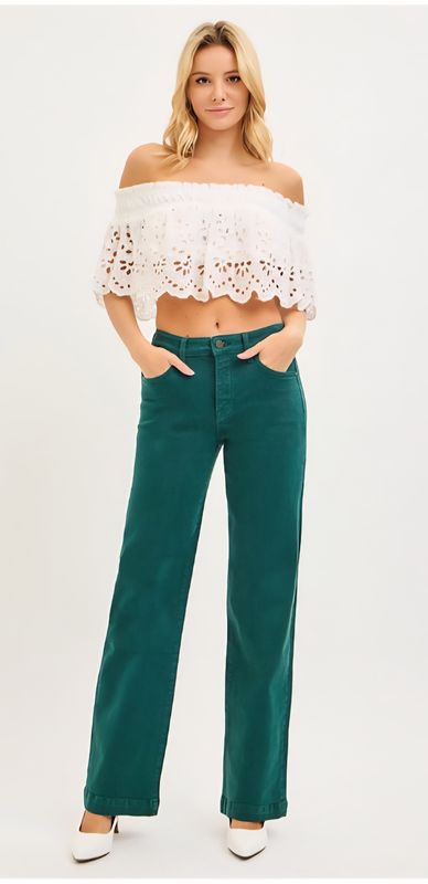 Risen The Feels TC HR Straight Jeans