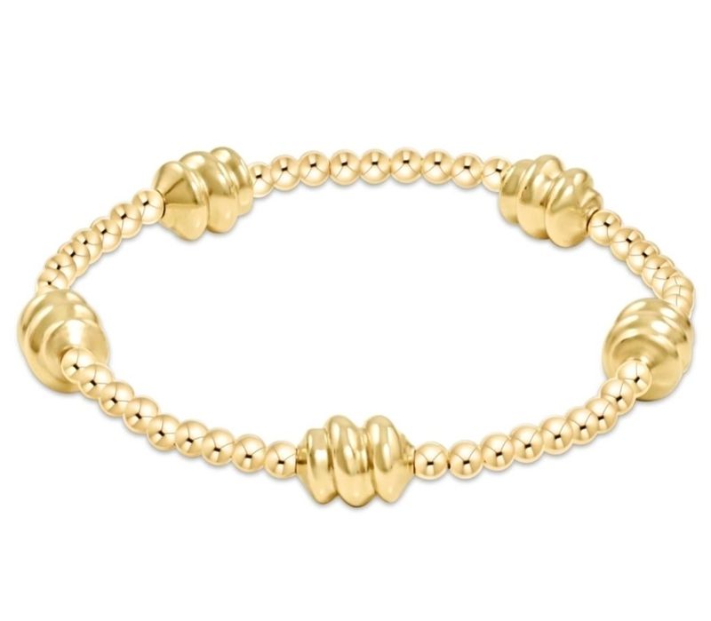 enewton Admire Gold 3mm Bead Bracelet - Gold
