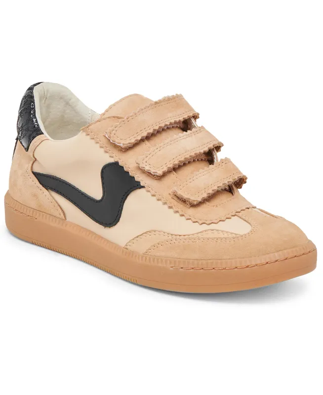 Dolce Vita Notice Velcro Tan Multi Suede Sneaker