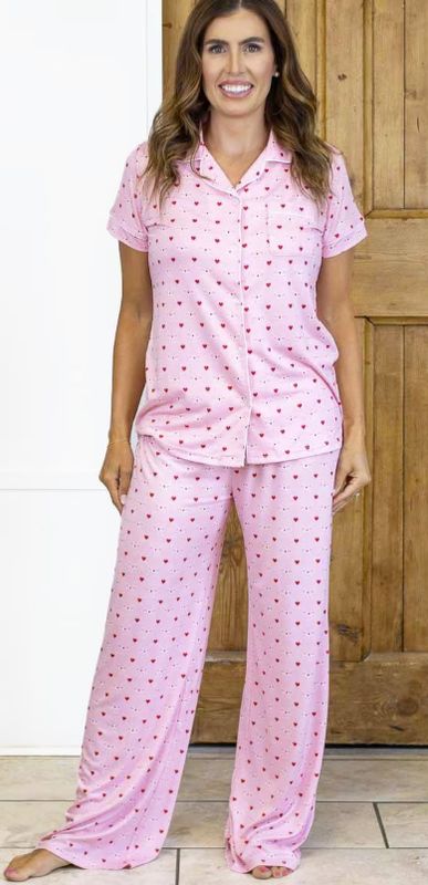 Tickled Pink Sleepwear Pink/Cherry/Wht