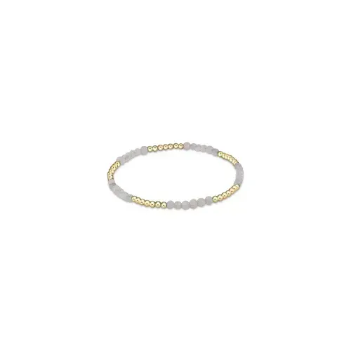 enewton Blissful Pattern 2.5mm Bead Bracelet - Moonstone