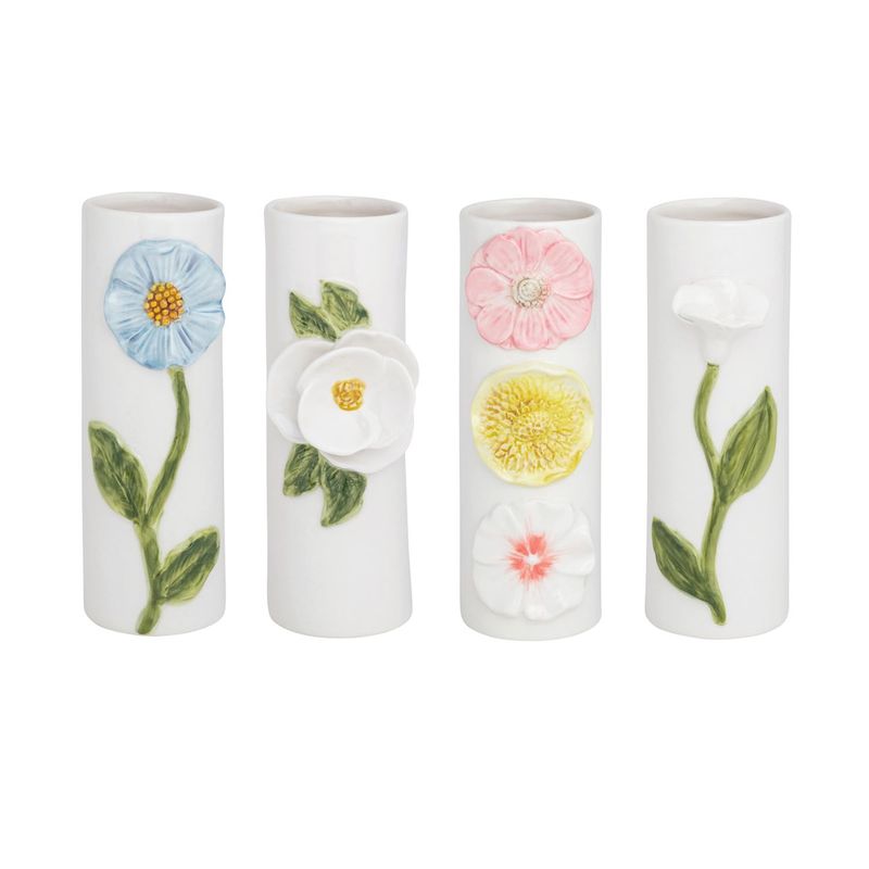 Mud Pie Spring Flower Stem Vase