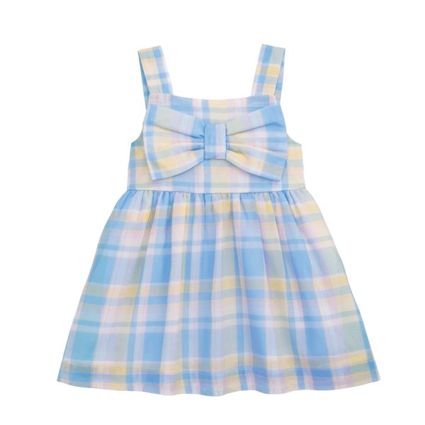 Mud Pie Madras Plaid Easter Dress