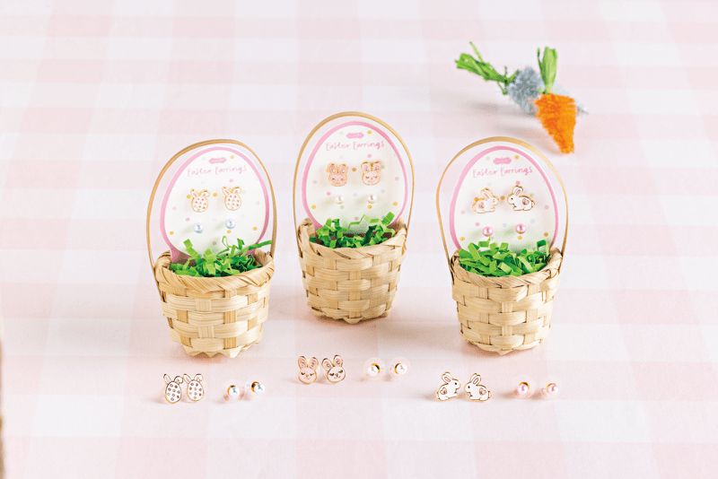 Mud Pie Easter Stud Earrings