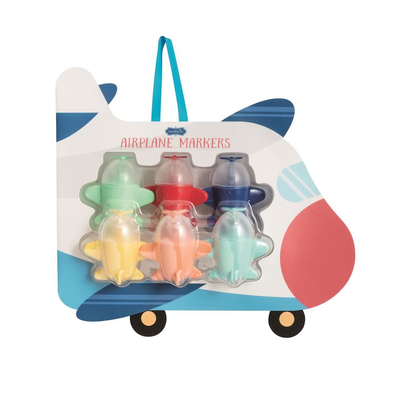 Mud Pie Airplane Shaped Markers