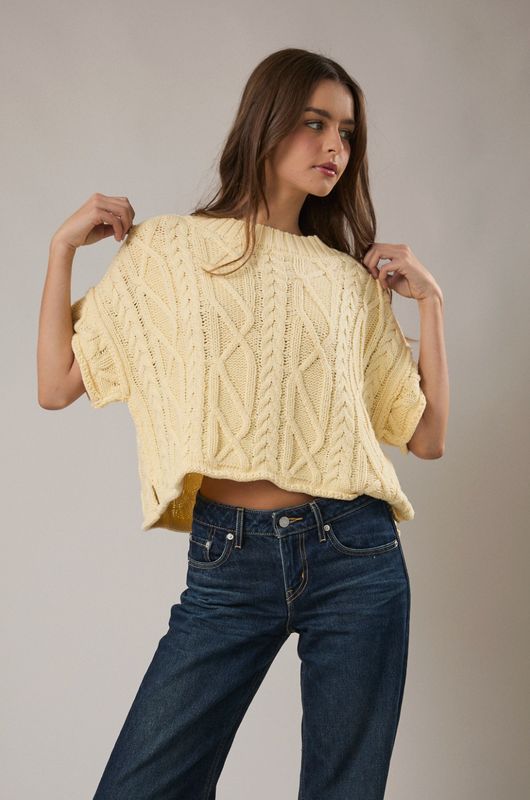 Bright &amp; Cozy Sweater Top