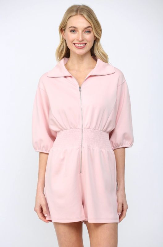 Pretty In Pink Romper