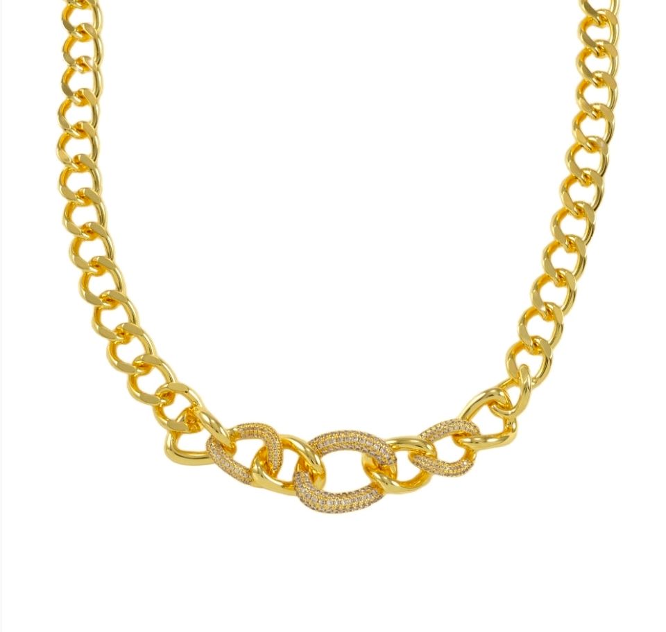 Betty Carre Firenze Chain w/CZ