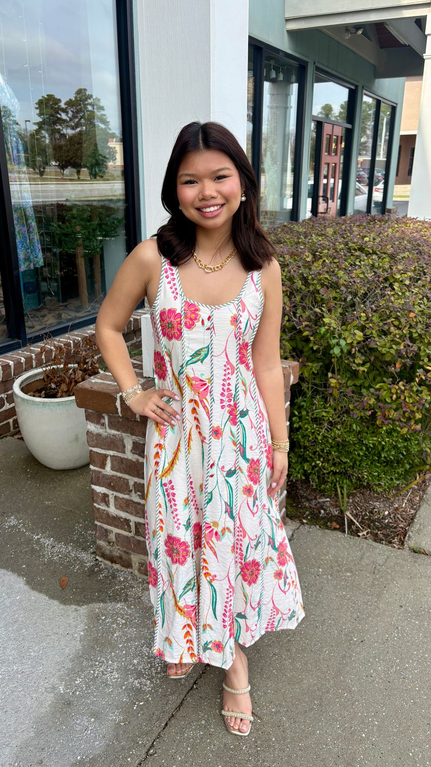 The Easy Elegance Floral Dress