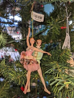 Ballet Couple Orn