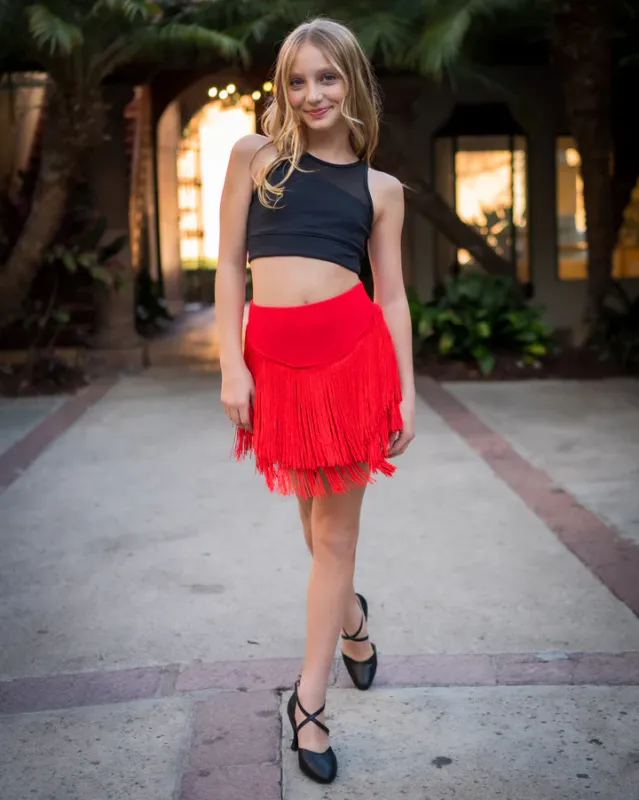 Mambo Fringe Skirt