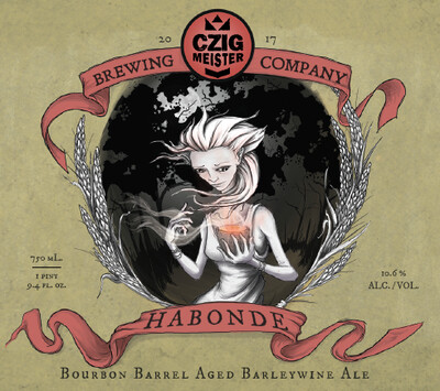 Habonde - Bourbon Barrel Barleywine Ale - 500mL BOTTLE